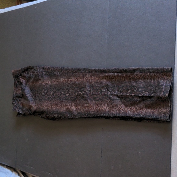 Liverpool Snakeskin Pattern Jeans - Picture 7 of 8